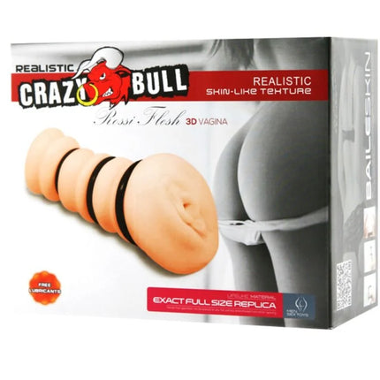 CRAZY BULL - MASTURBADOR MIT RINGEN VAGINA MODELL 2 - Vaginas ohne Vibration