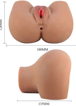 CRAZY BULL - MILA VIBRATOR BUTT MIT REALISTISCHER VAGINA UND ANUS-FERNBEDIENUNG