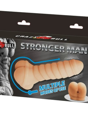 CRAZY BULL - MULTIFUNKTIONALER PENIS 21.8 CM - Anus-Masturbator ohne Vibration