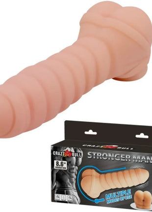 CRAZY BULL - MULTIFUNKTIONALER PENIS 21.8 CM - Anus-Masturbator ohne Vibration