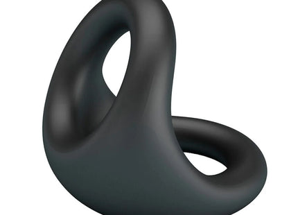 CRAZY BULL – Nestor Ergonomischer Doppelring für Penis & Hoden aus Silikon - Penisring