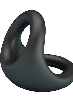 CRAZY BULL – Nestor Ergonomischer Doppelring für Penis & Hoden aus Silikon - Penisring