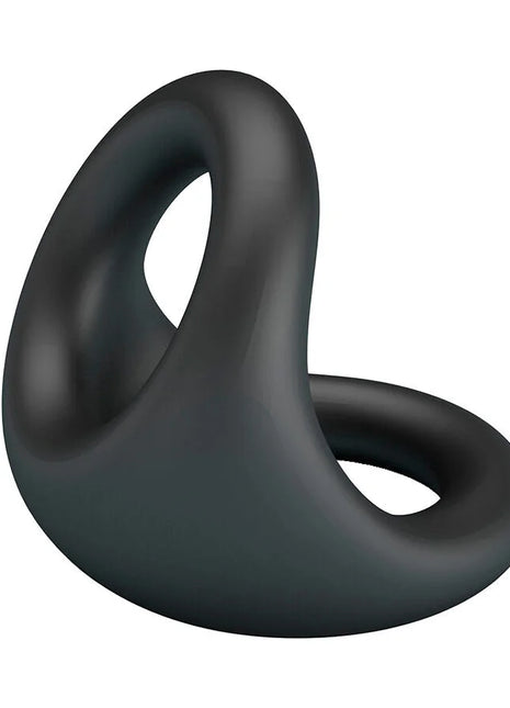 CRAZY BULL – Nestor Ergonomischer Doppelring für Penis & Hoden aus Silikon - Penisring