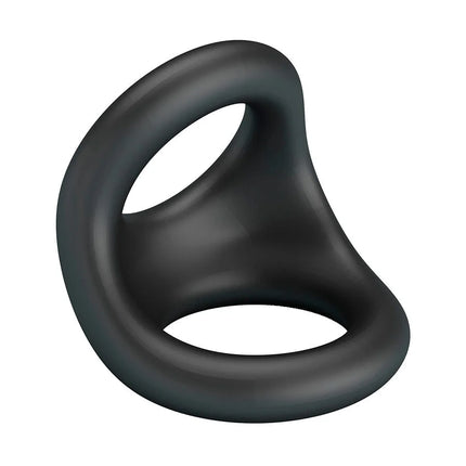 CRAZY BULL – Nestor Ergonomischer Doppelring für Penis & Hoden aus Silikon - Penisring