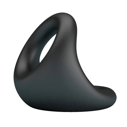 CRAZY BULL – Nestor Ergonomischer Doppelring für Penis & Hoden aus Silikon - Penisring