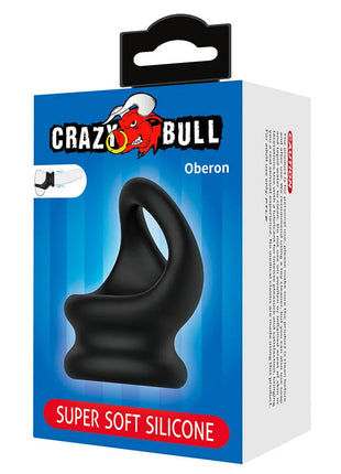 CRAZY BULL – Oberon Penis- & Hodenstützring aus Silikon - Penisring