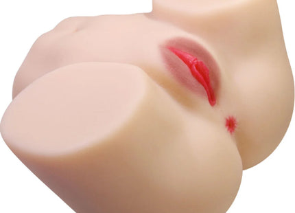 CRAZY BULL - OLIVIA REALISTISCHER WEIBLICHER PO VAGINA UND ANAL 5,5 KG