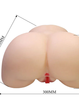 CRAZY BULL - OLIVIA REALISTISCHER WEIBLICHER PO VAGINA UND ANAL 5,5 KG