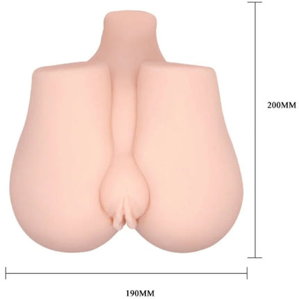 CRAZY BULL - REALISTISCHE VAGINA UND ANUS MIT VIBRATIONSPOSITION 3 - Vagina und Anus mit Vibration