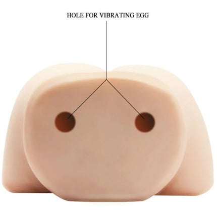 CRAZY BULL - REALISTISCHE VAGINA UND ANUS MIT VIBRATIONSPOSITION 4 - Vagina und Anus mit Vibration