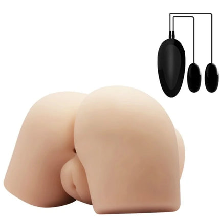 CRAZY BULL - REALISTISCHE VAGINA UND ANUS MIT VIBRATIONSPOSITION 4 - Vagina und Anus mit Vibration