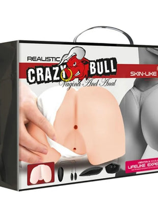 CRAZY BULL - REALISTISCHE VAGINA UND ANUS MIT VIBRATIONSPOSITION 4 - Vagina und Anus mit Vibration