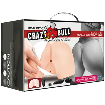 CRAZY BULL - REALISTISCHE VAGINA UND ANUS MIT VIBRATIONSPOSITION 4 - Vagina und Anus mit Vibration