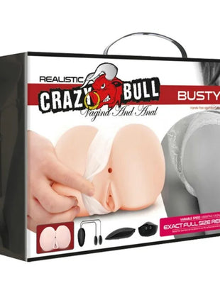 CRAZY BULL - REALISTISCHE VAGINA UND ANUS MIT VIBRATIONSPOSITION 6 - Vagina und Anus mit Vibration