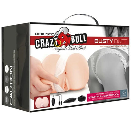 CRAZY BULL - REALISTISCHE VAGINA UND ANUS MIT VIBRATIONSPOSITION 6 - Vagina und Anus mit Vibration