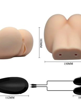 CRAZY BULL - REALISTISCHE VAGINA UND ANUS MIT VIBRATIONSPOSITION 6 - Vagina und Anus mit Vibration
