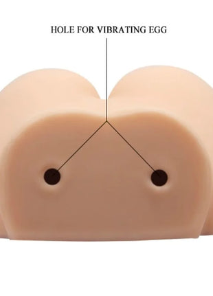 CRAZY BULL - REALISTISCHE VAGINA UND ANUS MIT VIBRATIONSPOSITION 6 - Vagina und Anus mit Vibration