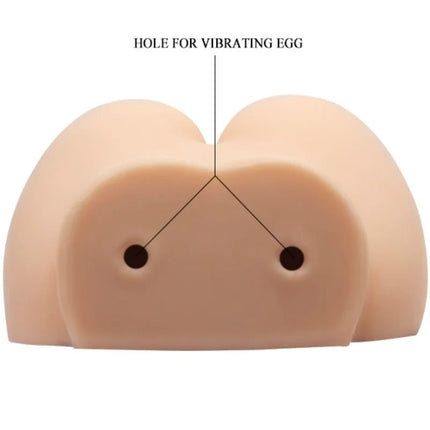 CRAZY BULL - REALISTISCHE VAGINA UND ANUS MIT VIBRATIONSPOSITION 6 - Vagina und Anus mit Vibration