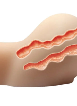 CRAZY BULL - REALISTISCHE VAGINA UND ANUS MIT VIBRATIONSPOSITION 6 - Vagina und Anus mit Vibration