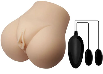 CRAZY BULL - REALISTISCHE VAGINA UND ANUS MIT VIBRATIONSPOSITION 7 - Vagina und Anus mit Vibration