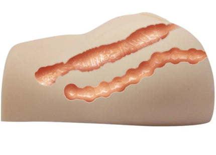 CRAZY BULL - REALISTISCHE VAGINA UND ANUS MIT VIBRATIONSPOSITION 7 - Vagina und Anus mit Vibration