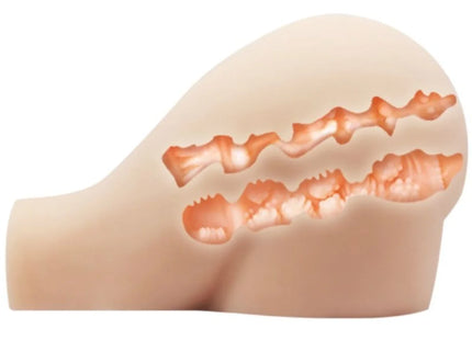 CRAZY BULL - REALISTISCHE VAGINA UND ANUS MIT VIBRATIONSPOSITION 8 - Vagina und Anus mit Vibration