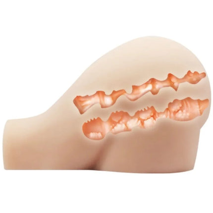 CRAZY BULL - REALISTISCHE VAGINA UND ANUS MIT VIBRATIONSPOSITION 8 - Vagina und Anus mit Vibration