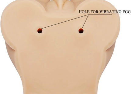 CRAZY BULL - REALISTISCHE VAGINA UND ANUS MIT VIBRATIONSPOSITION 8 - Vagina und Anus mit Vibration