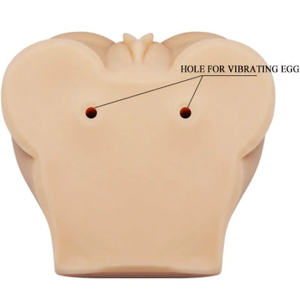 CRAZY BULL - REALISTISCHE VAGINA UND ANUS MIT VIBRATIONSPOSITION 8 - Vagina und Anus mit Vibration