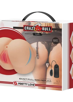 CRAZY BULL - REALISTISCHER VAGINA- UND ANUS-KYLIE-VIBRATOR