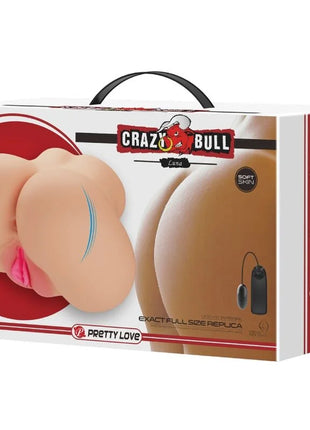 CRAZY BULL - REALISTISCHER VAGINA- UND ANUS-LUNA-VIBRATOR