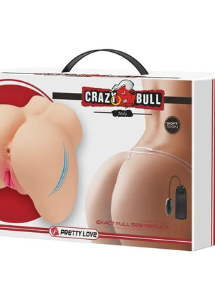 CRAZY BULL - REALISTISCHER VAGINA- UND ANUS-MILA-VIBRATOR