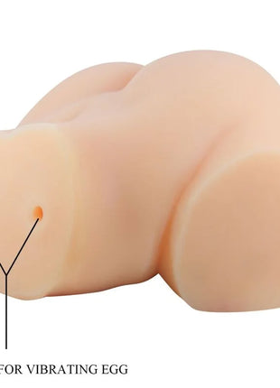 CRAZY BULL - REALISTISCHER VAGINA- UND ANUS-VIBRATOR EMILIA