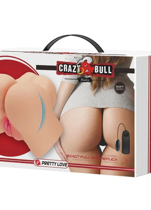 CRAZY BULL - REALISTISCHER VAGINA- UND ANUS-VIBRATOR HAILEY