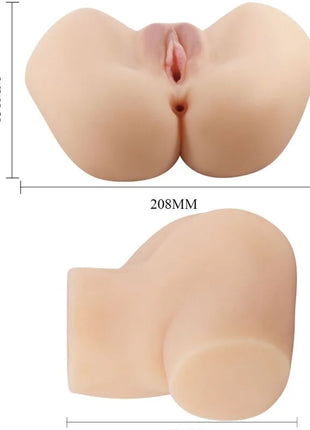 CRAZY BULL - REALISTISCHER VAGINA- UND ANUS-VIBRATOR HAILEY