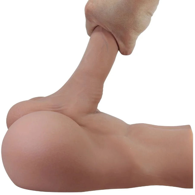 CRAZY BULL - RHYNE BACK REALISTISCHER NATÜRLICHER MASTURBATOR - Anus-Masturbator ohne Vibration