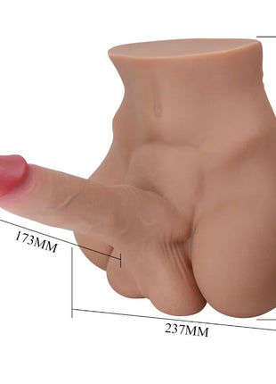CRAZY BULL - RHYNE BACK REALISTISCHER NATÜRLICHER MASTURBATOR - Anus-Masturbator ohne Vibration