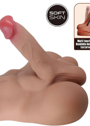 CRAZY BULL - RHYNE BACK REALISTISCHER NATÜRLICHER MASTURBATOR - Anus-Masturbator ohne Vibration
