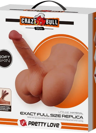CRAZY BULL - RHYNE BACK REALISTISCHER NATÜRLICHER MASTURBATOR - Anus-Masturbator ohne Vibration