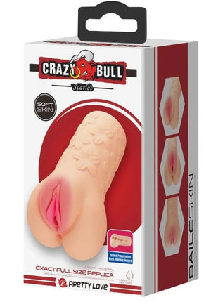 CRAZY BULL - SCHARLACHROTER MASTUBADOR IN VAGINAFORM