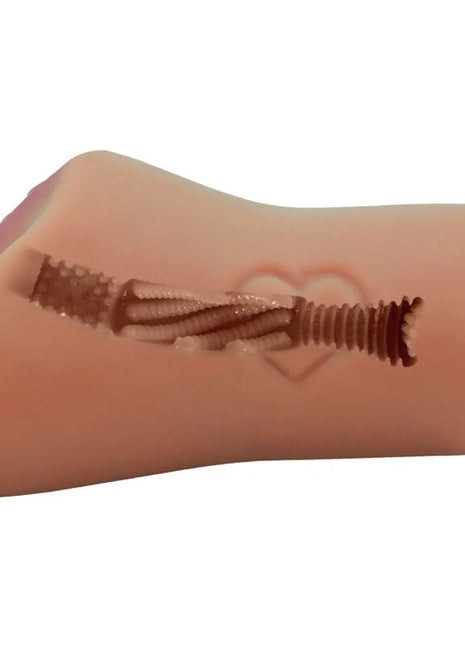 CRAZY BULL - SCHARLACHROTES VAGINA- UND ANUS-DESIGN MIT HERZFLEISCH