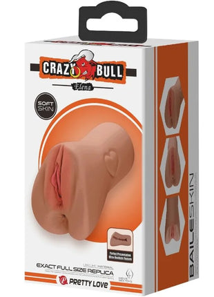 CRAZY BULL - SCHARLACHROTES VAGINA- UND ANUS-DESIGN MIT HERZFLEISCH