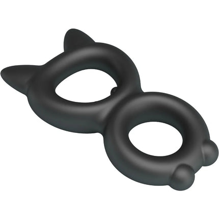 CRAZY BULL - TORAN DOPPELTER SILIKONRING MODELL 20 - Penisring ohne Vibration