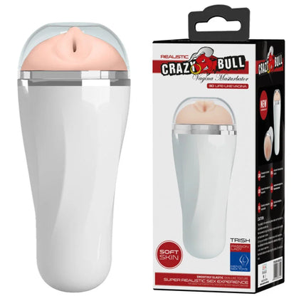 CRAZY BULL - TRISH 3D LEBENSECHTER VAGINA-MASTURBATOR - Vaginas ohne Vibration