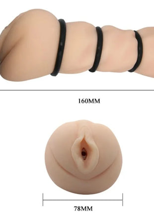 CRAZY BULL - VAGINA MASTURBATOR MIT RINGEN - Vaginas ohne Vibration
