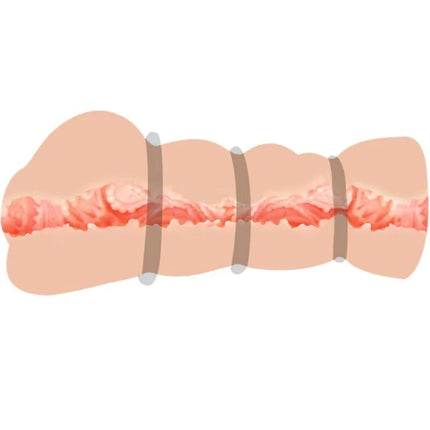 CRAZY BULL - VAGINA MASTURBATOR MIT RINGEN - Vaginas ohne Vibration
