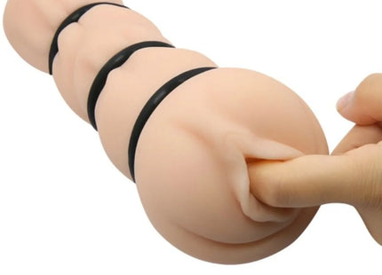 CRAZY BULL - VAGINA MASTURBATOR MIT RINGEN - Vaginas ohne Vibration