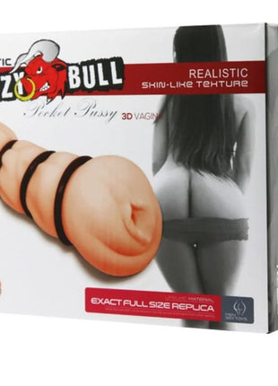 CRAZY BULL - VAGINA MASTURBATOR MIT RINGEN - Vaginas ohne Vibration