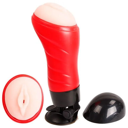 CRAZY BULL - VAGINA MIT MASTURBATORBASIS - Vaginas mit Vibration