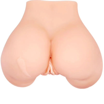 CRAZY BULL - VAGINA UND ANUS MIT REALISTISCHEM NETZ MIT VIBRATION - Anus-Masturbator ohne Vibration